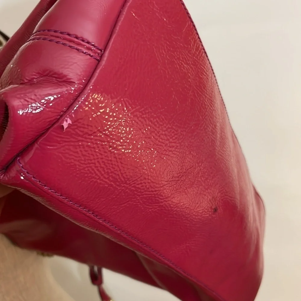 Gucci Soho patent leather shoulder bag chain - Picture 7 of 16